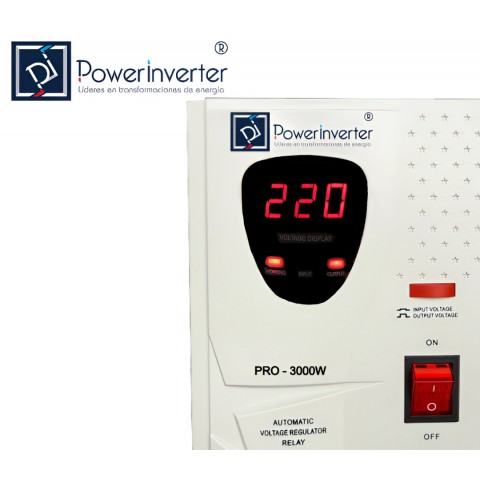 ESTABILIZADOR 220VAC 3000w RELÉ ESTABILIZADOR 220VAC 3000w RELÉ